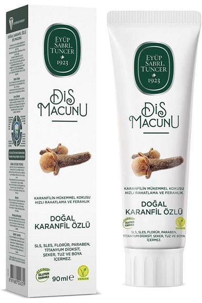 Eyüp Sabri Tuncer EYÜP SABRİ TUNCER Natural Clove Extract Toothpaste, 90ml