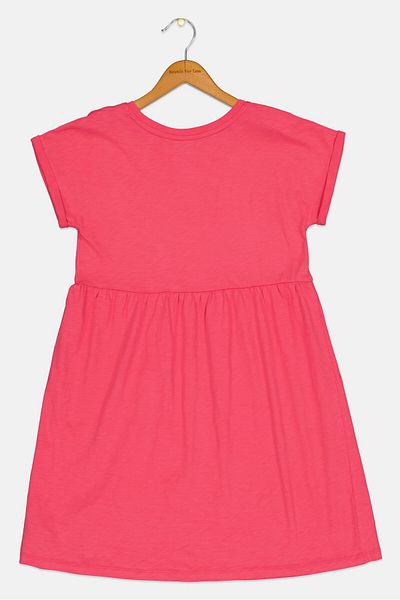 GAP Kids Girl Solid Dress, Pink