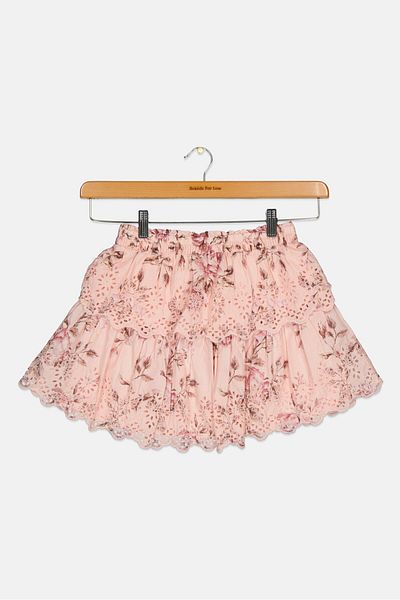 GAP Kids Girl Allover Print Mini Skirt, Multicolor