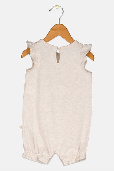 GAP Toddlers Girl Disney Heather Romper, Light Grey