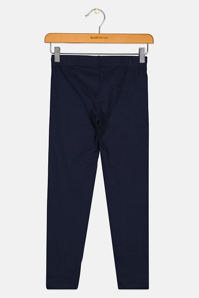GAP Kids Girl Plain Pull On Leggings, Navy