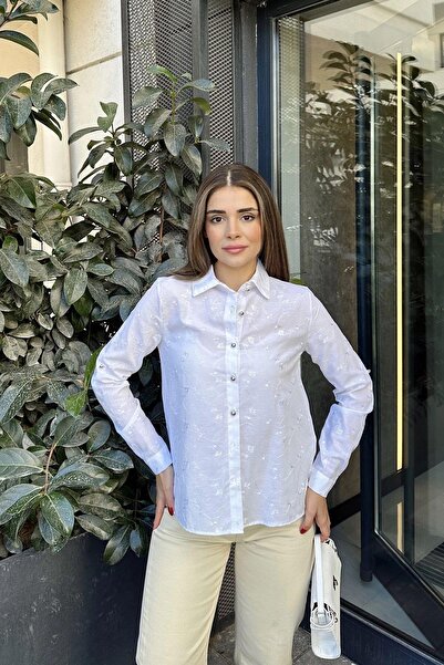 NEW LAVİVA Cămașă cu mânecă lungă pentru femei - 700-3398