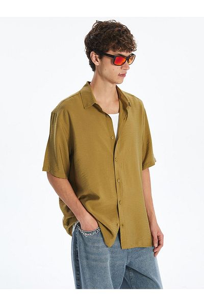 LC Waikiki Ανδρικό κοντομάνικο πουκάμισο XSIDE Regular Fit