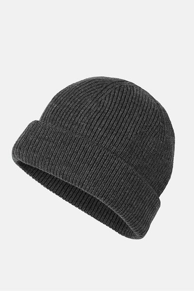Tchibo Men Knitted Beanie, Charcoal