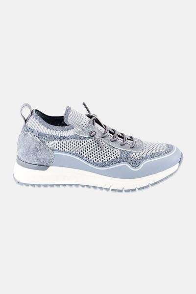 XOXO Women Lace Up Casual Shoes, Light Grey