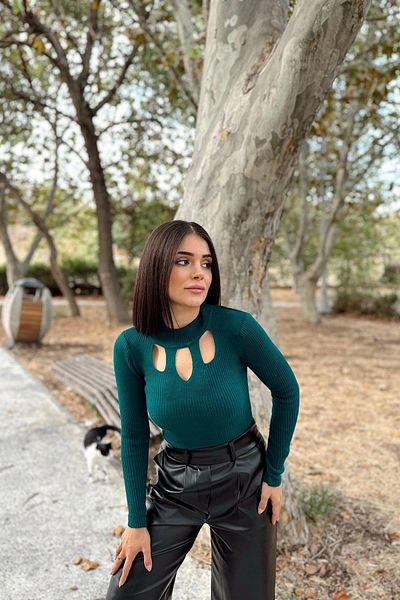 NEW LAVİVA Women's Knitwear Blouse - 700-K7522