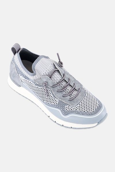 XOXO Women Lace Up Casual Shoes, Light Grey