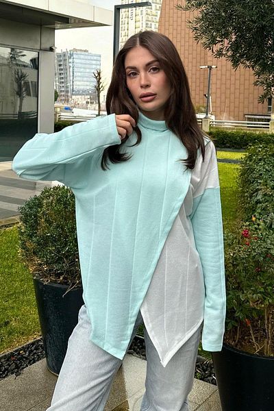 NEW LAVİVA Women's Mint Blouse - 700-3513