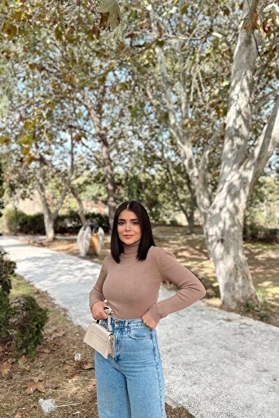 NEW LAVİVA Women's Mink Knitwear Blouse - 700-K7524