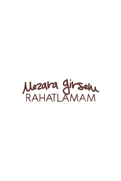 Reysa Tasarım ملصق سيارة عندما أذهب إلى المقبرة، 17 × 17 سم، بني
