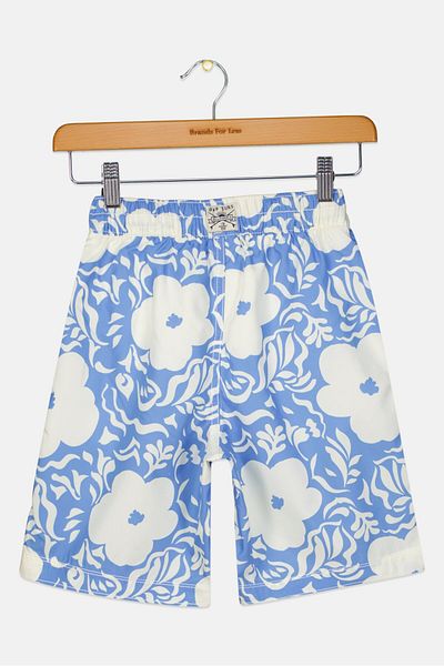 GAP Kids Boy Tropical Print Drawstring Short, Multicolor