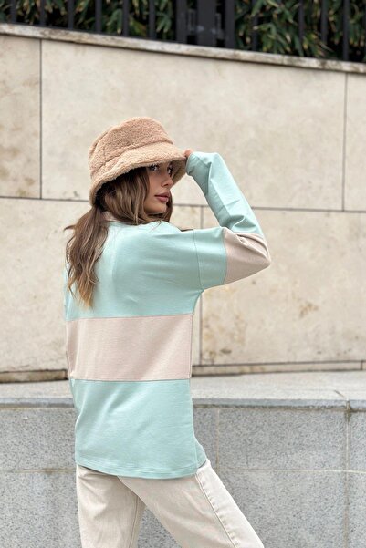 NEW LAVİVA Women's Mint Sweatshirt - 700-3471