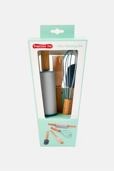 Preschool Fun 4 Pieces Mini Baking Set, Multicolor