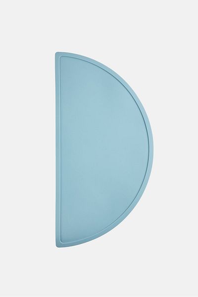 Preschool Fun Half Circle Placemat, Grey