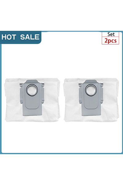 Choice 2PCS Bag Dust Bag Replacement for Roborock S8+ / S8 Pro Ultra / S7 MaxV Ultra / S7 Pro Ultra / Q7+ /