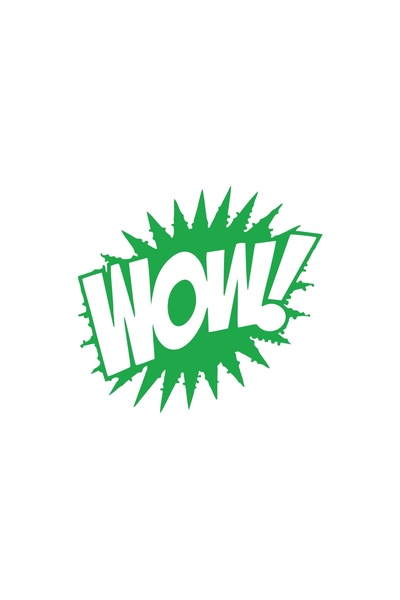 Reysa Tasarım ملصق سيارة واو مقاس 17×17 سم أخضر