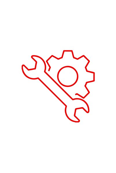 Reysa Tasarım ملصق سيارة ميكانيكي مقاس 17×17 سم لون أحمر