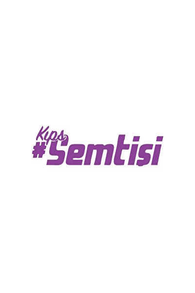 Reysa Tasarım Kıps Neighborhood Handwork Car Sticker 17X17 cm Purple