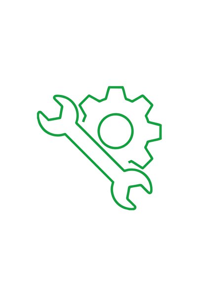 Reysa Tasarım Mechanic Car Sticker 17X17 cm Green