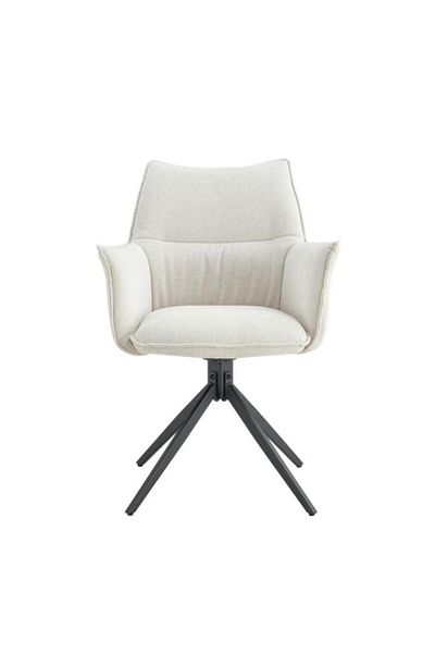 Generic Micasa Elegant and Modern Design Dining Chair Beige and Black RDC23048