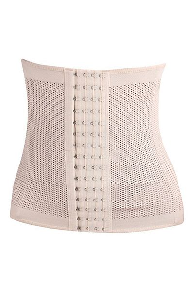 Generic Beauenty Double Boned Underbust Corset Beige