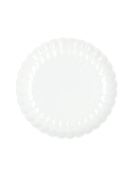 Generic طبق سلطة بورسلين من مجموعة إيزي لايف لايف ستايل، أبيض، 19 سم، R2902#LIFW