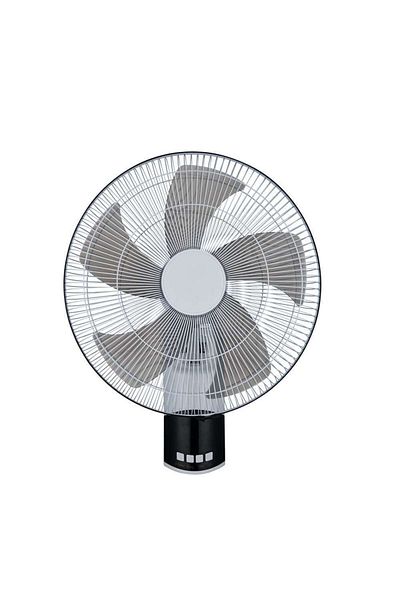 Generic STARGOLD 16-Inch Remote Wall Fan, 55W Motor, 3-Speed, 5 Blades, Oscillation & 7.5-Hour Timer