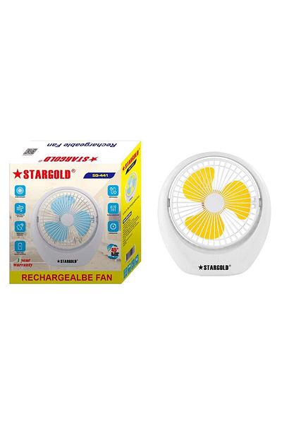Generic STARGOLD 2-Speed 20W Table Fan with ABS Body & PP Blades for Home & Office