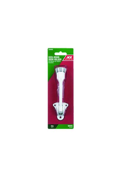 Generic حامل باب معدني متين بتصميم أنيق وعصري من ACE، أبيض 2.75 × 4 بوصة