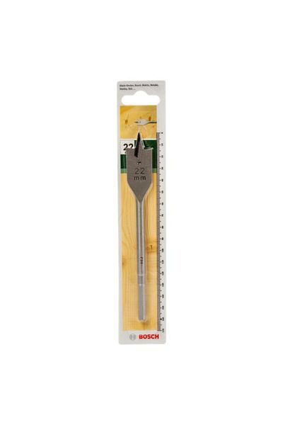 Generic مثقاب مجرفة مسطح الرأس من الفولاذ المقسّى من بوش، فضي، 22 × 160 مم، JE2 609 255 267