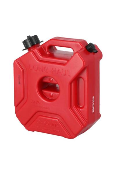 Generic AUTOSMART Impact-Resistant Portable Lightweight Gasoline Gas Jerry Can Red 5 Liter