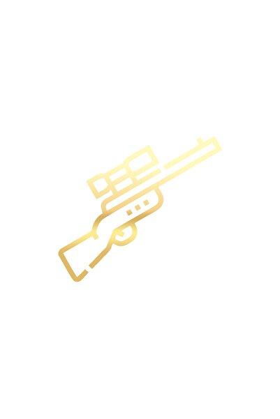 Reysa Tasarım ملصق سيارة AWP مقاس 17x17 سم ذهبي