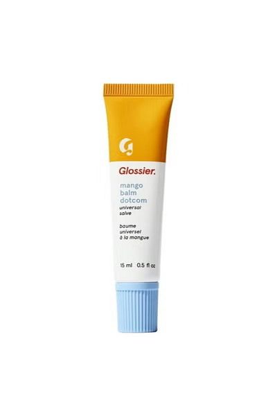 Glossier Balm Dotcom Universal Lip Balm & Skin Salve, Mango 15ml - Hydrating & Multipurpose