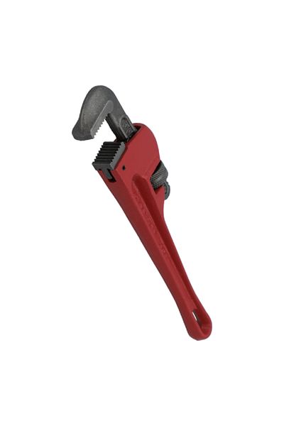 ACE Pipe Wrench Red and Silver 10inch