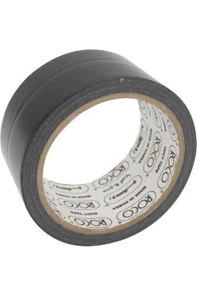 Roco شريط لاصق - 2 بوصة × 12 مترًا، أسود