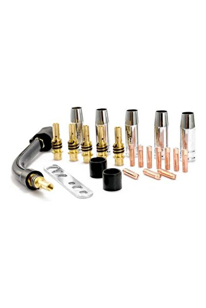 Generic 24-Piece Mig Welding Machine Tools With Electrode Cover Multicolour