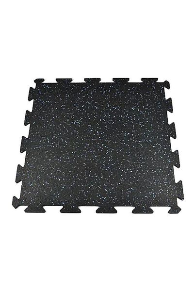 Generic CSP 4-Piece Rubber Mat Black and Green