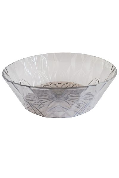 PUFO Bol elegant pentru prăjituri, produse de patiserie, fructe, aperitive, 22 cm, afumat
