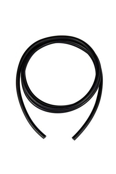 Generic BODY SCULPTURE Ultra Heavy Flexible Rubber Exercise Tube with Extra Tensile Strength Black 300cm