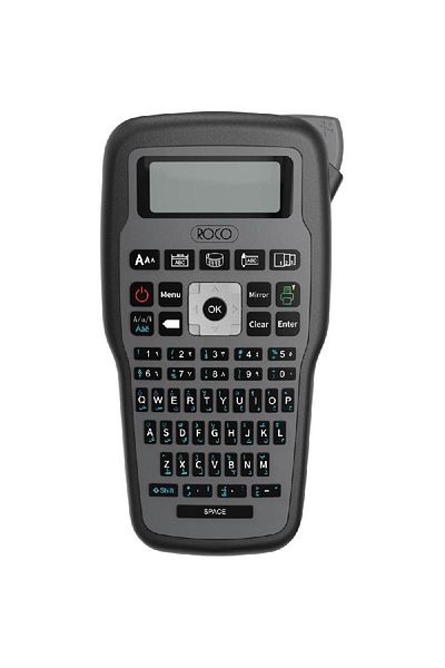 Roco E1000Pro Label Printer – Single Line, Arabic/English, Black/Grey
