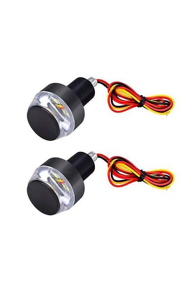 Generic Sharpdo 2-Piece LED Motorcycle Signal Indicators Flasher Lamp