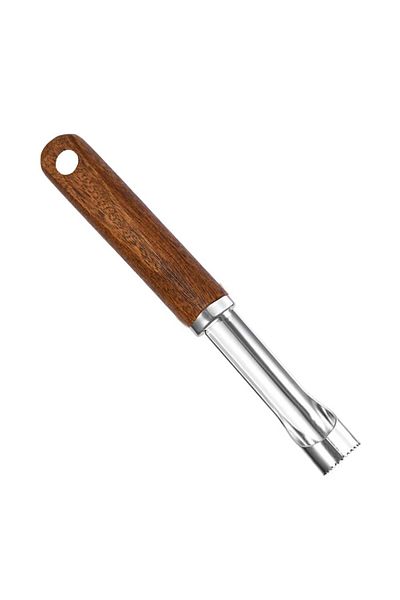 PUFO ustensilă de bucătărie cu mâner din lemn, pentru scoaterea miezurilor de mere, 20 cm