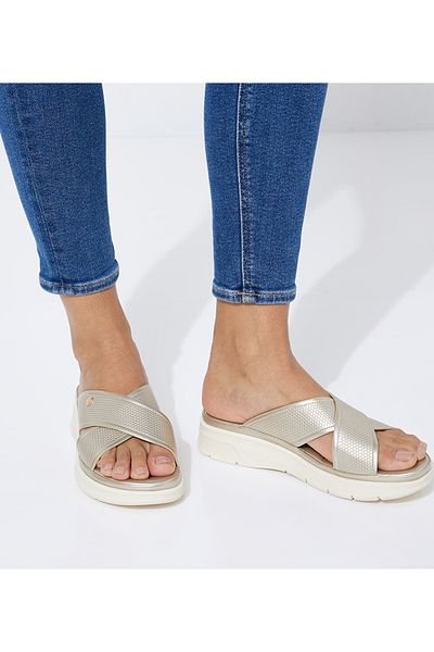 Nine West Neymas Gold Women's Slippers