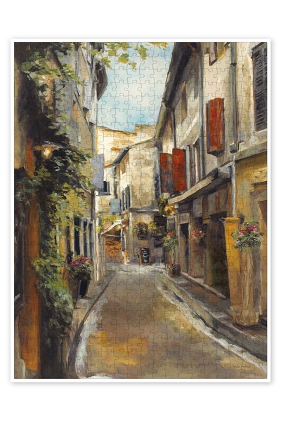 Jeronkarji Eski Şehir I 500 Parça Puzzle Yapboz Şehir Manzara Temalı Hobilik