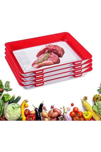 Generic صينية بغطاء لحفظ الطعام