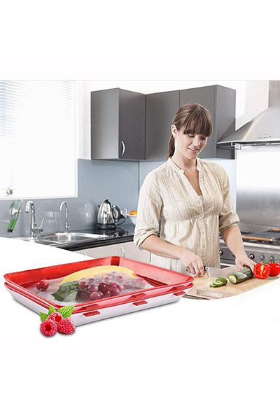 Generic صينية بغطاء لحفظ الطعام