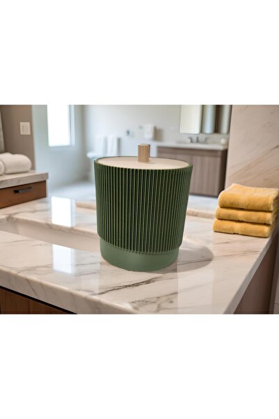 Tasarım Otomatik Kapanan Şık Kulak Çubuğu Organizeri – Kulak Çöpü, Kulak Pamu...