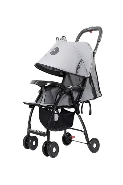 rexa Reversible Handle Compact Stroller Baby Pram Lightweight Travel Foldable Baby