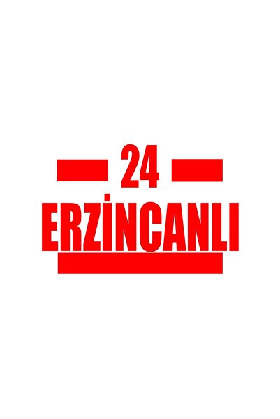 Reysa Tasarım 24 ملصق سيارة من الزنك مقاس 17 × 17 سم باللون الأحمر