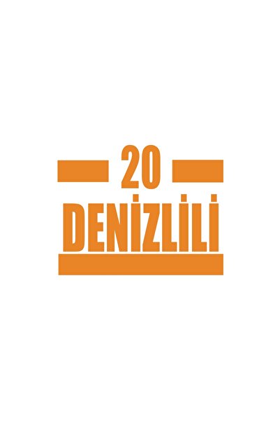Reysa Tasarım ملصق سيارة 20 سفينة مقاس 17 × 17 سم برتقالي